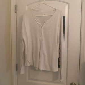 Lou & Grey Henley Sweater